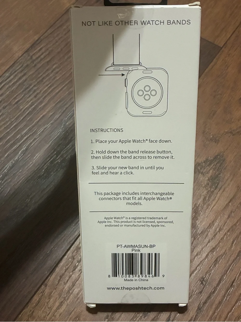 Blush Pink Band for Apple Watch - Compatible with All Models